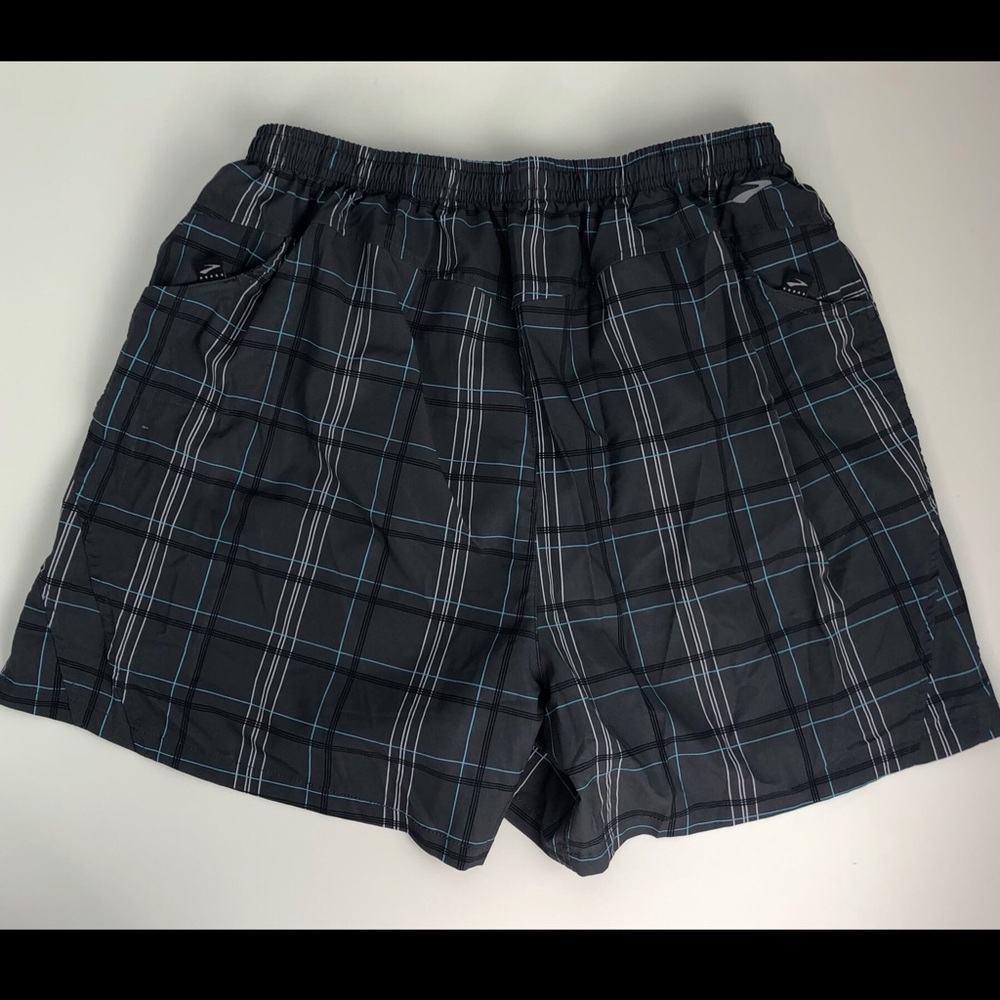 Brooks Plaid Running Shorts Size Large